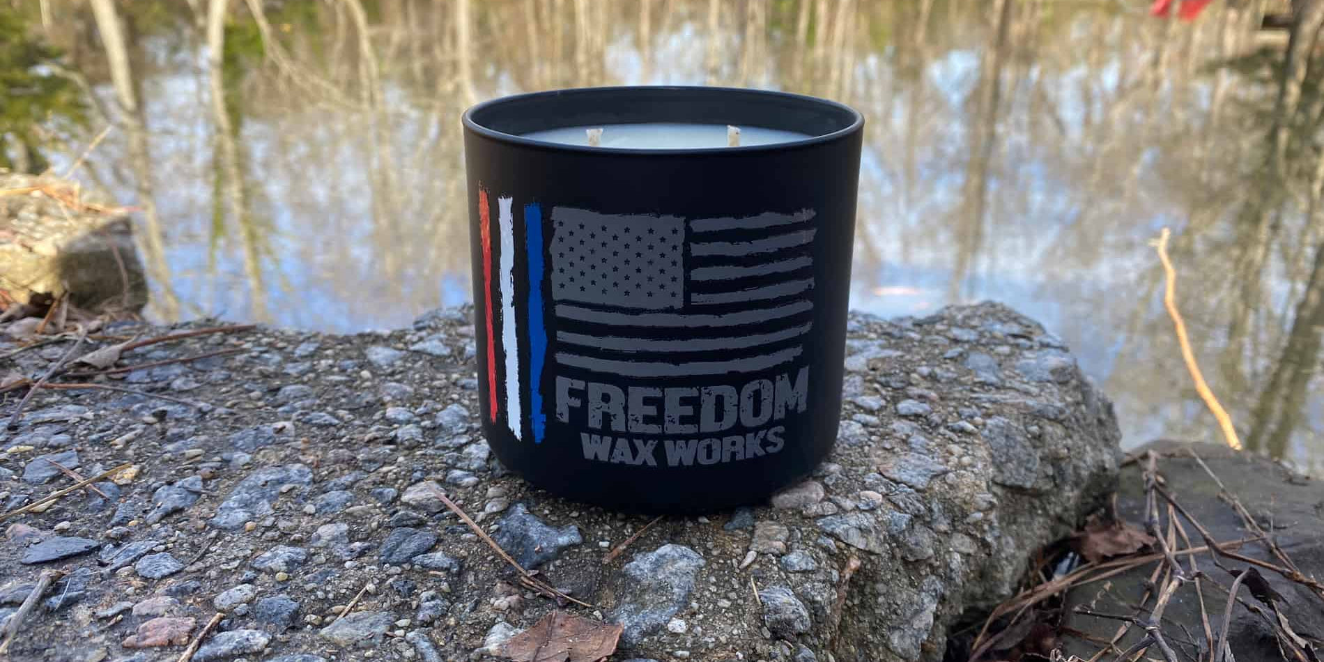 Freedom wax works candles